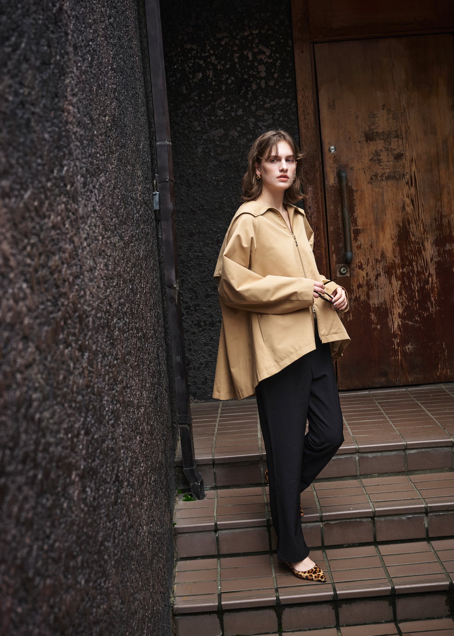 2Way Sailor-Hood Mode Coat