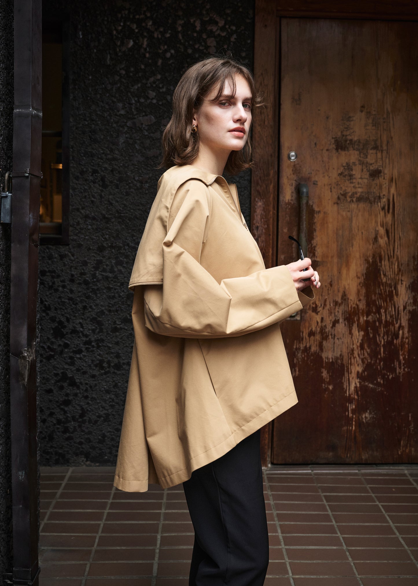 2Way Sailor-Hood Mode Coat