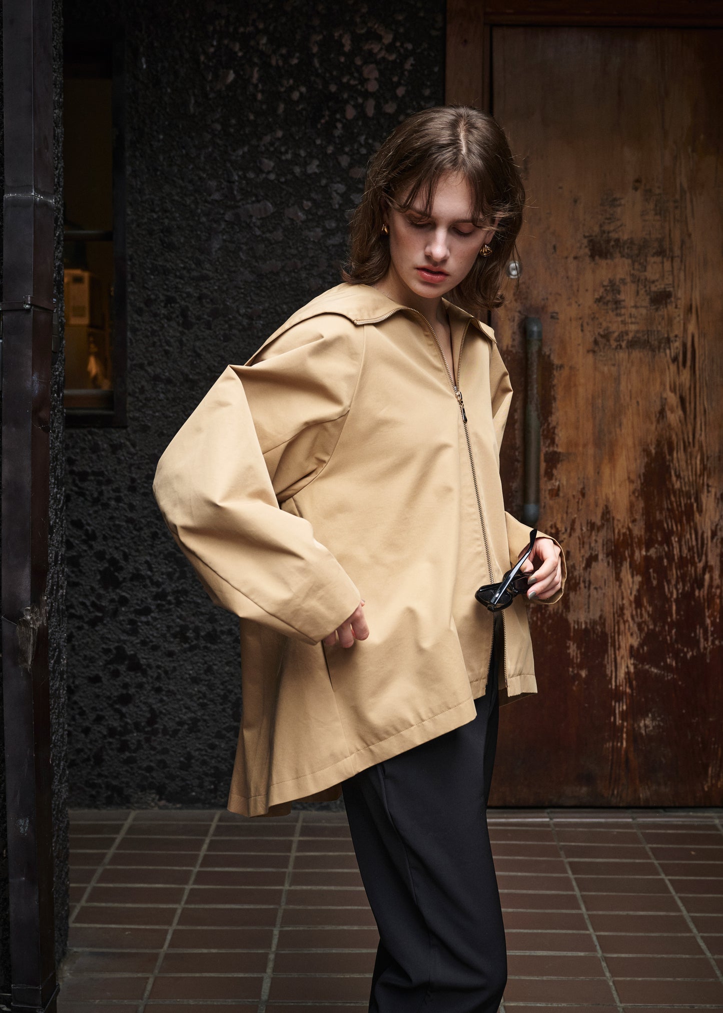 2Way Sailor-Hood Mode Coat