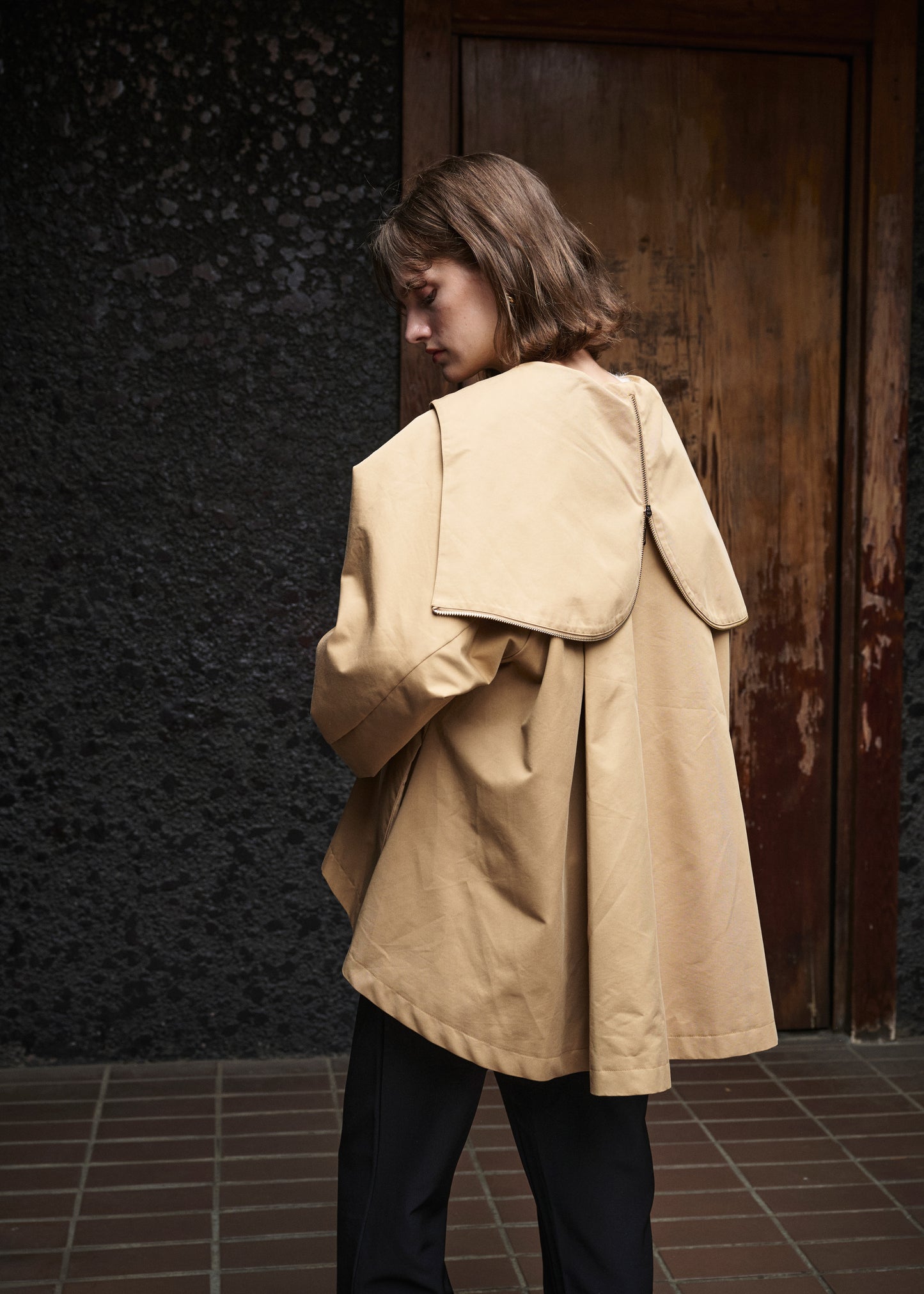 2Way Sailor-Hood Mode Coat