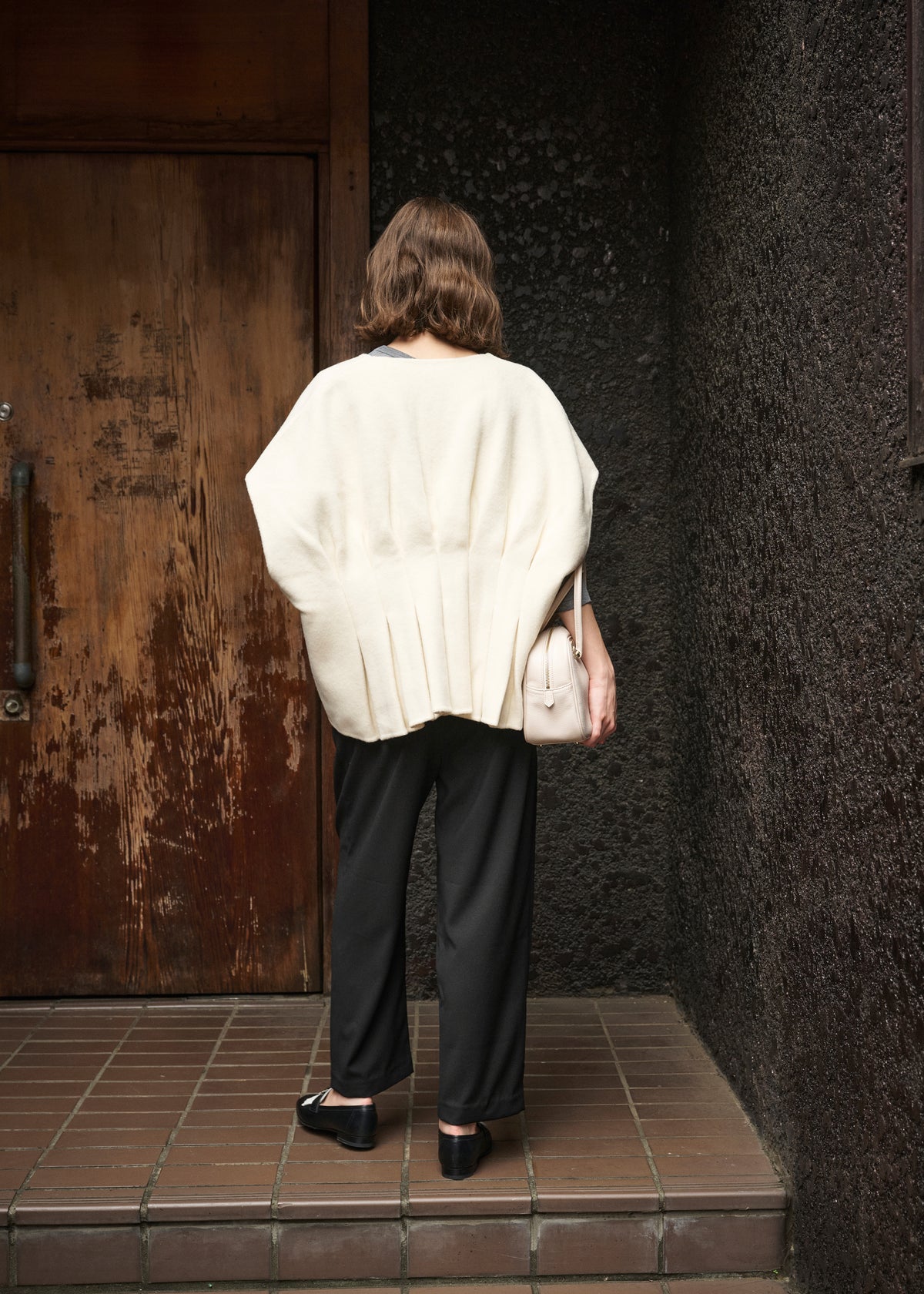 Back Tuck Wool Vest