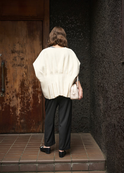 Back Tuck Wool Vest