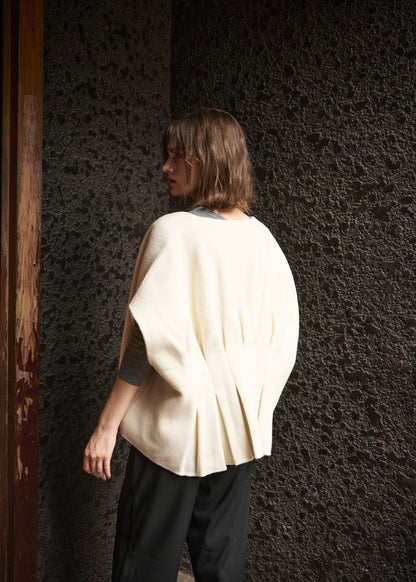Back Tuck Wool Vest