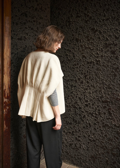 Back Tuck Wool Vest