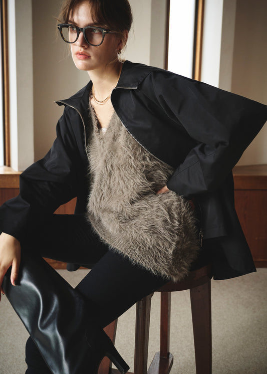 2Way Sailor-Hood Mode Coat