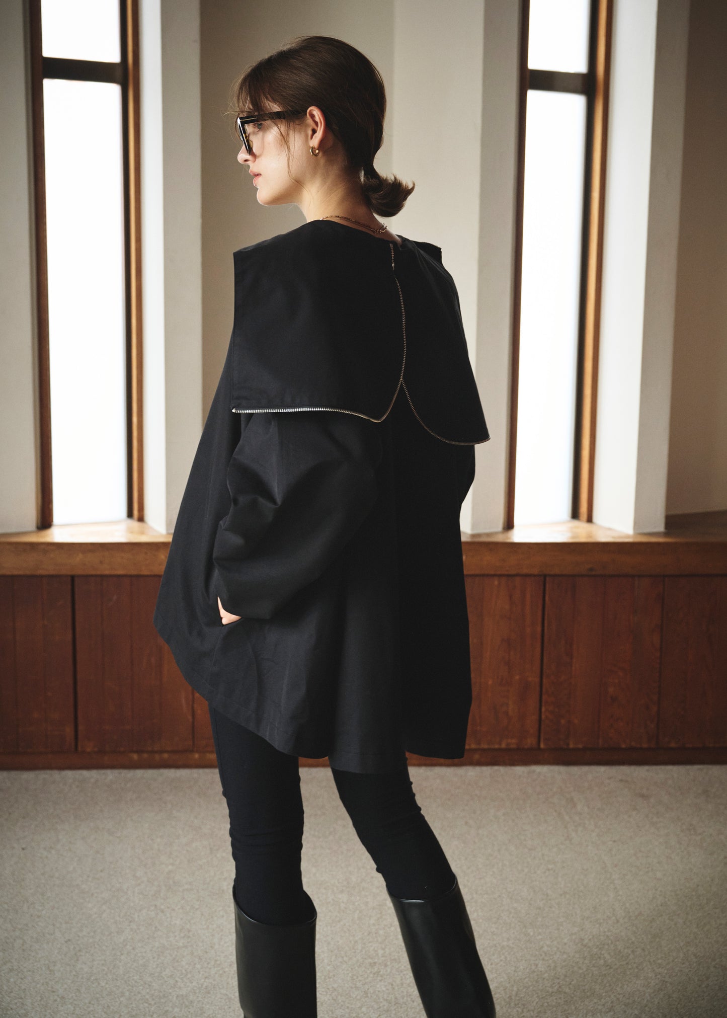 2Way Sailor-Hood Mode Coat