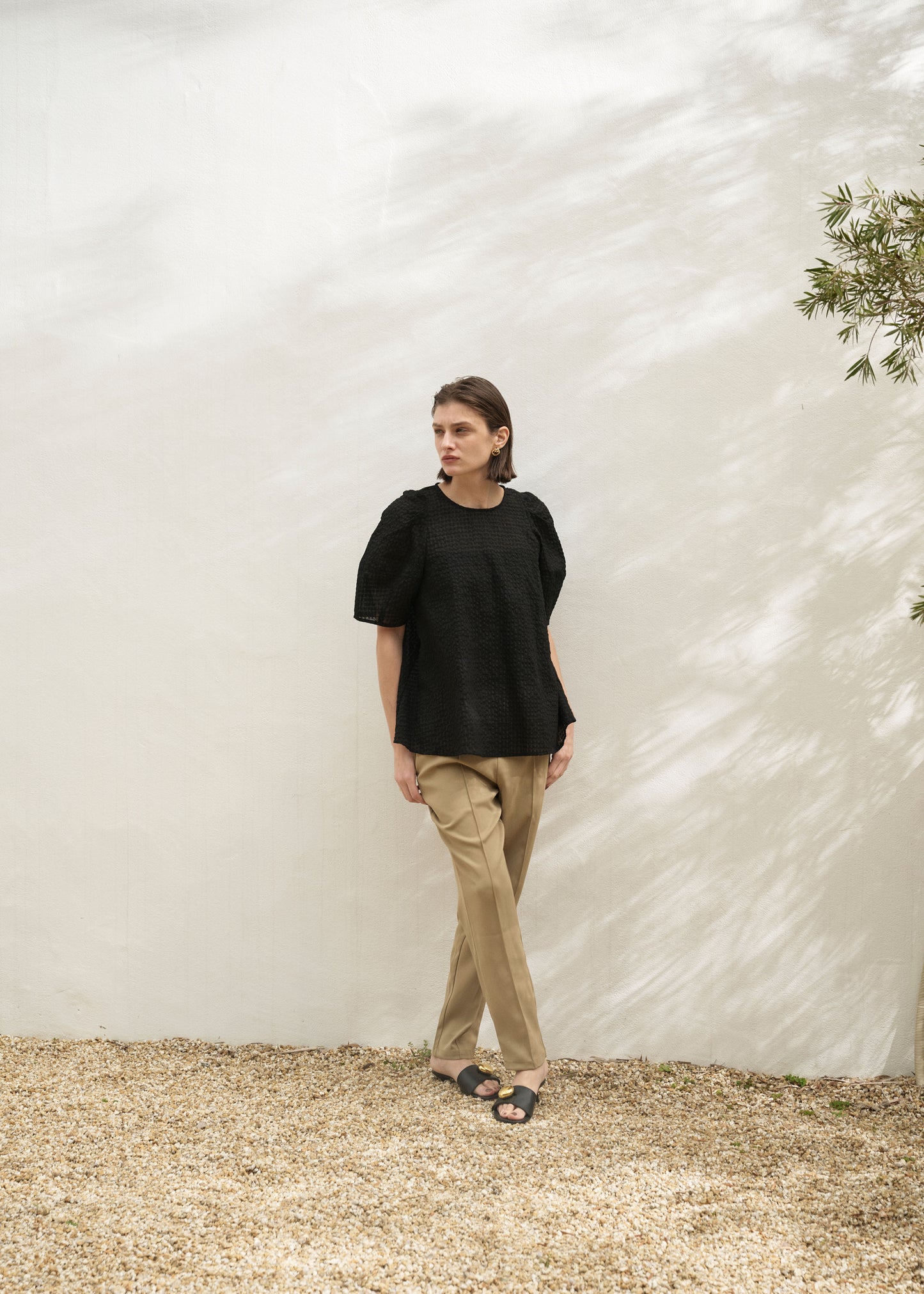 Seersucker Blouse