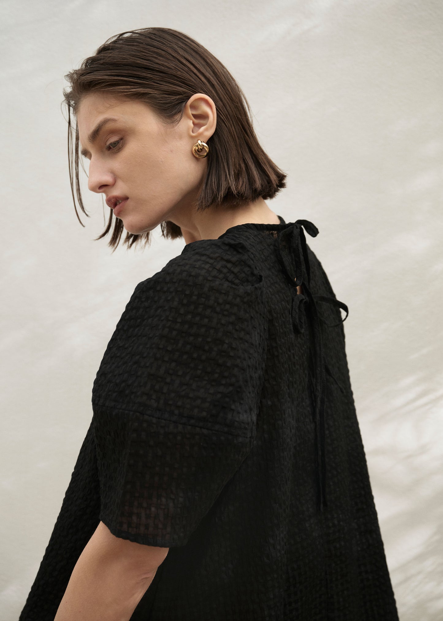 Seersucker Blouse