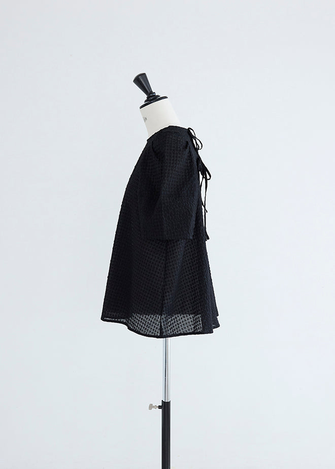 Seersucker Blouse