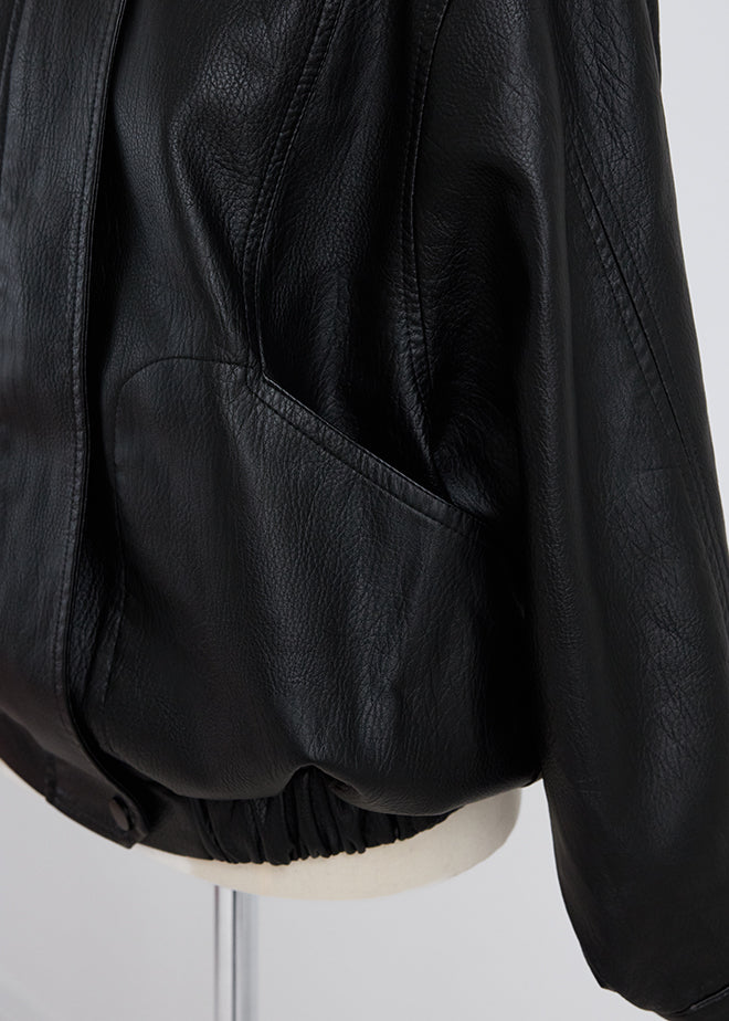 Oversize Leather Jacket