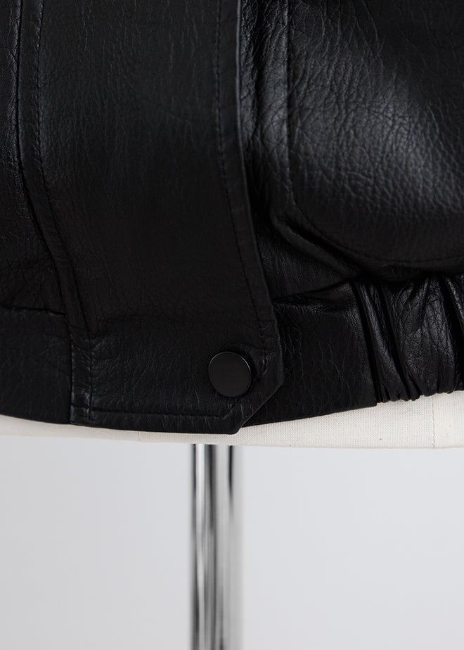 Oversize Leather Jacket