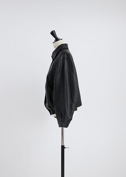 Oversize Leather Jacket