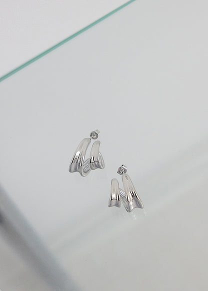 Double Hoop Pierce