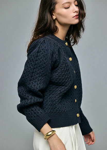 Cable 2way Puff knit