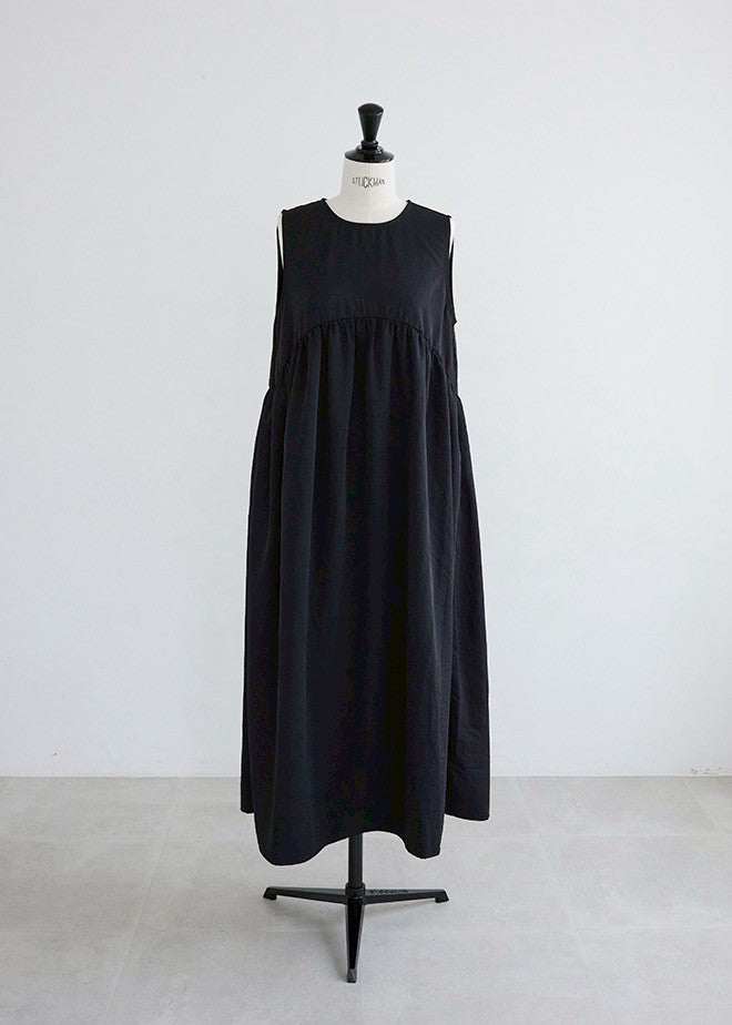 Curve Gathered Sleeveless Dress