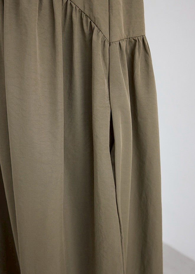 Curve Gathered Sleeveless Dress