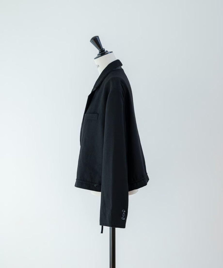 Wool Peplum Over Jacket