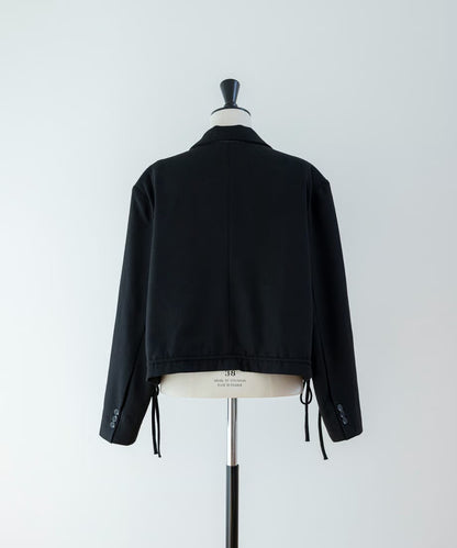 Wool Peplum Over Jacket