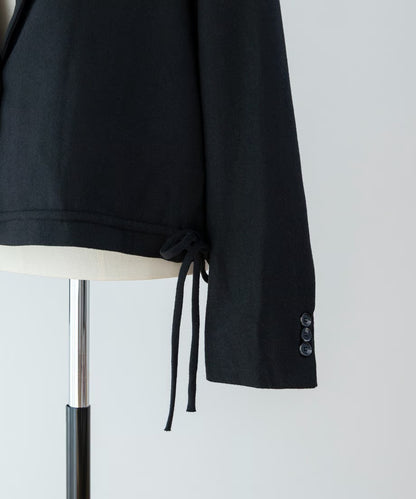 Wool Peplum Over Jacket
