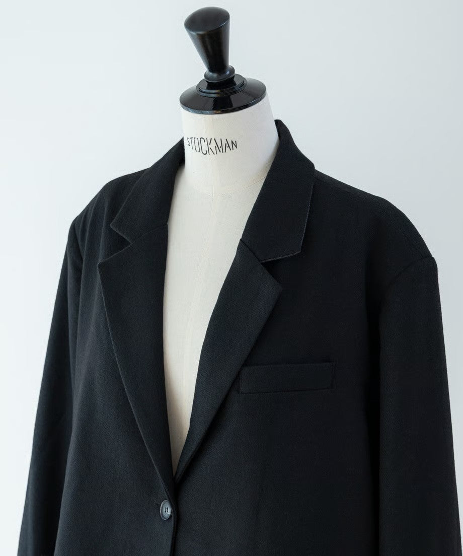 Wool Peplum Over Jacket