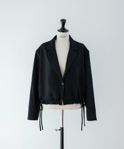 Wool Peplum Over Jacket